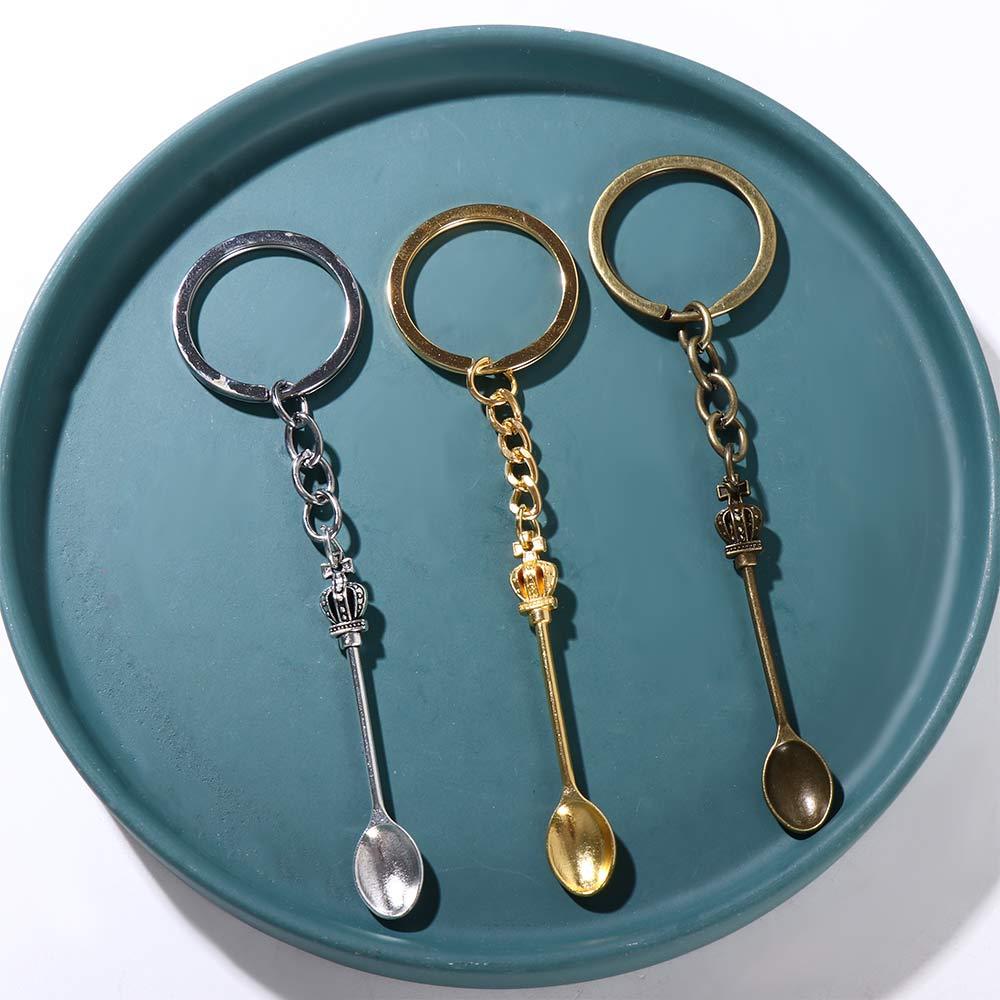 New Fashion Men 30mm Keychain  - Vintage Collectible Spoons ulasan dan harga