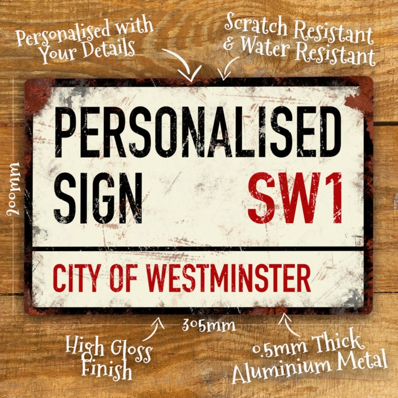 Custom Personalised Street Roa - Vintage Collectible Plates ulasan dan harga