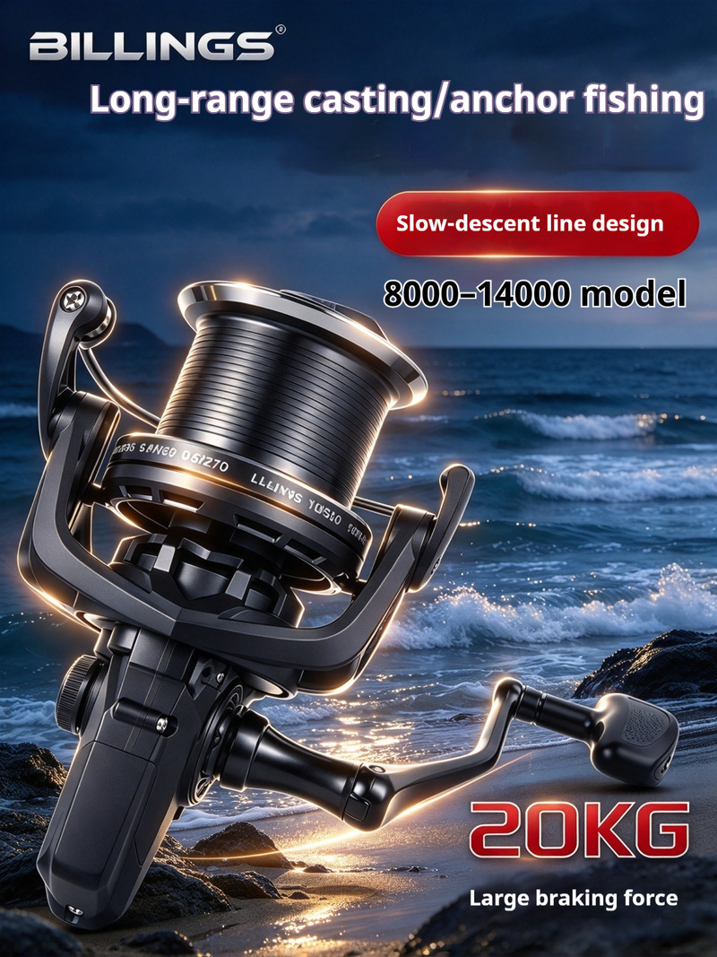 BILLINGS Spinning Fishing Reel - Developing Tank Reel ulasan dan harga