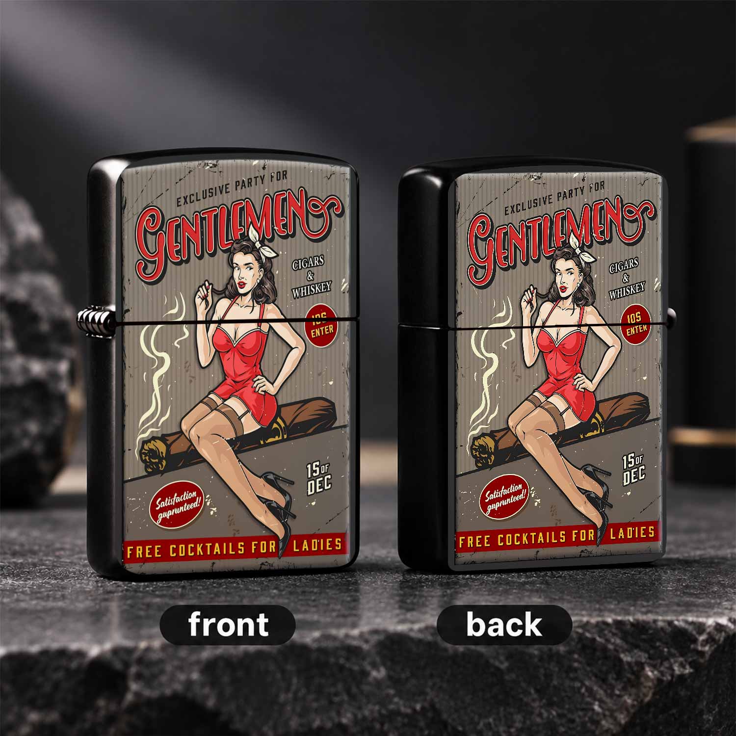 Vintage Gentlemen Party Pinup  - Vintage Collectible Posters ulasan dan harga